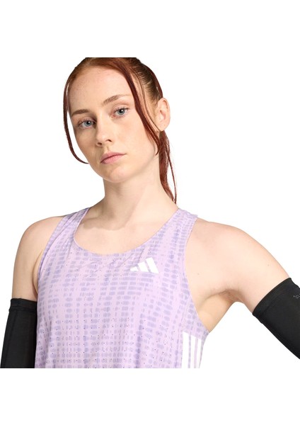 Adizero Singlet Kadın Mor Koşu Atlet JV7157 fırsatları