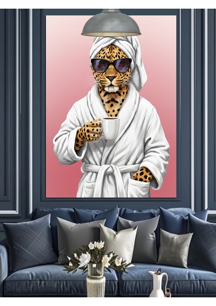 Bornozlu Çita Kahve Dekoratif Kanvas - Mdf Ahşap Tablo fırsatları