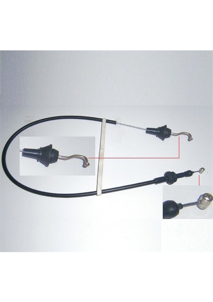 24 6U1721555AA - Gaz Teli BOY:109CM ( 1230 )1.3mpi Felicia