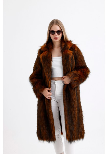 Ingiliz Yaka Kürk Manto (Yüksek Gramaj Ekstra Kalın) modelleri