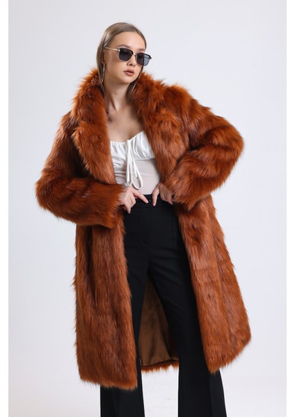 Ingiliz Yaka Kürk Manto (Yüksek Gramaj Ekstra Kalın) fiyatları