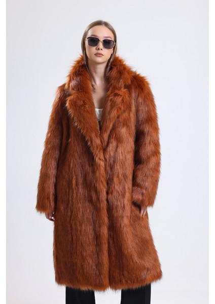 Ingiliz Yaka Kürk Manto (Yüksek Gramaj Ekstra Kalın) fırsatları