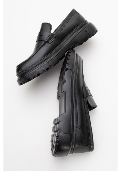 Hakiki Deri, Yüksek Tabanlı, Dikişli, Bağcıksız, Iç Dış Deri Erkek Ayakkabı fırsatları