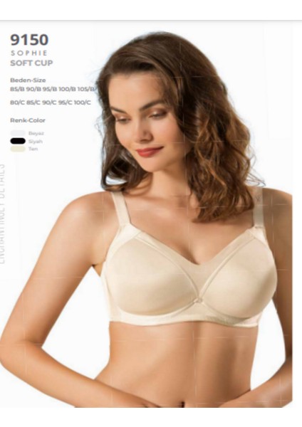 Le Jardin Kadın Beyaz B C Cup Minimizer Soft Cup Basic Toparlayıcı Sütyen Sophie Yeni Sezon