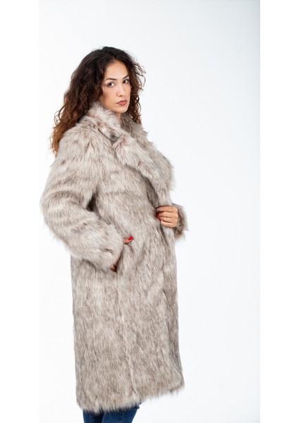 Ingiliz Yaka Kürk Manto (Yüksek Gramaj Ekstra Kalın) fiyatları