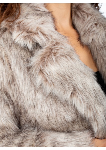 Ingiliz Yaka Kürk Manto (Yüksek Gramaj Ekstra Kalın) indirimleri