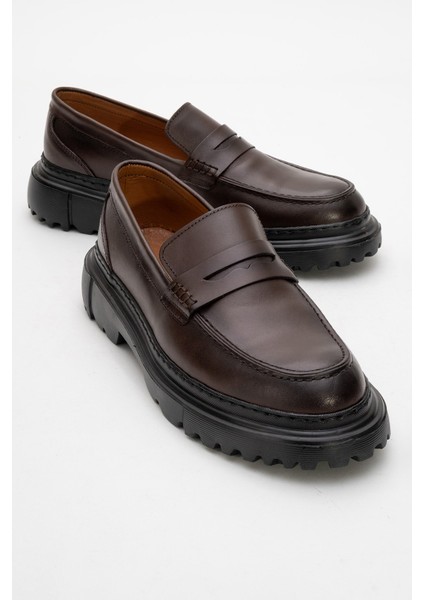 Hakiki Deri, Yüksek Tabanlı, Dikişli, Bağcıksız, Iç Dış Deri Erkek Ayakkabı fiyatları