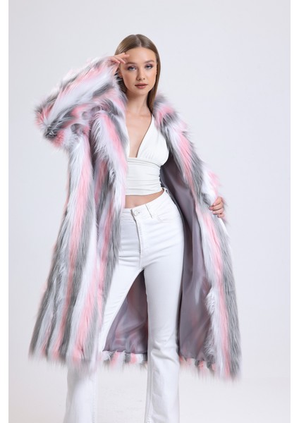 Ingiliz Yaka Kürk Manto (Yüksek Gramaj Ekstra Kalın) fiyatları