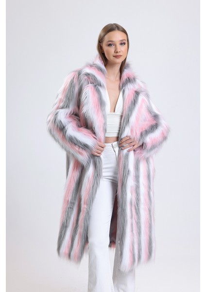 Ingiliz Yaka Kürk Manto (Yüksek Gramaj Ekstra Kalın) indirimleri