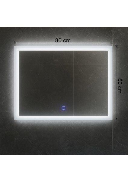 LED Aydınlatmalı Banyo Aynası - Dokunmatik Kontrol modelleri
