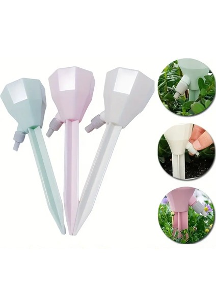 4'lü Kendi Kendine Sulama Çubukları | Kendiliğinden Sulayan Saksı Aparatı,ağaç Bakımı, Mantar Yetiştirme ve Çiçek Bahçesi Için Otomatik Damla Sulama Sistemi