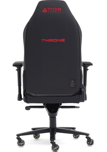 Throne Leather Red Oyuncu Koltuğu
