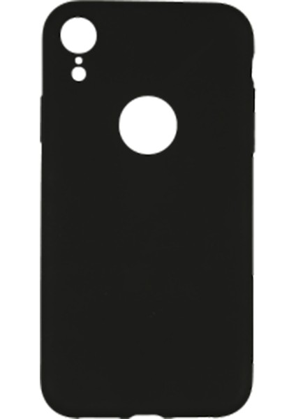Apple iPhone Xr Rubber Kılıf Siyah
