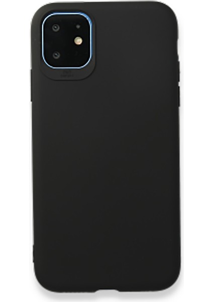 Apple iPhone 11 (6.1'') Rubber Kılıf Siyah