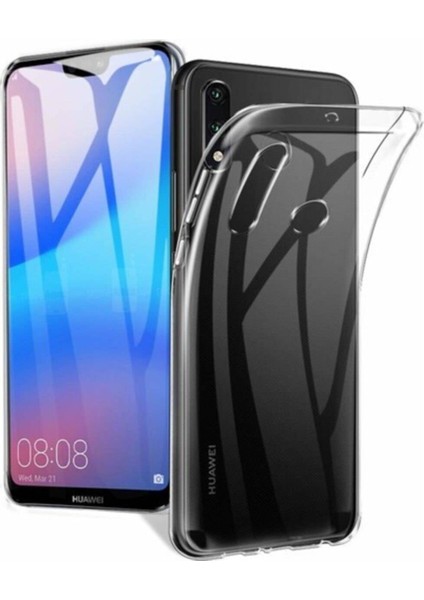 Huawei P30 Lite Rubber Kılıf Şeffaf