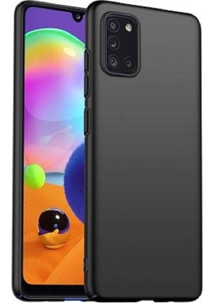 Samsung Galaxy M31S Rubber Kılıf Siyah