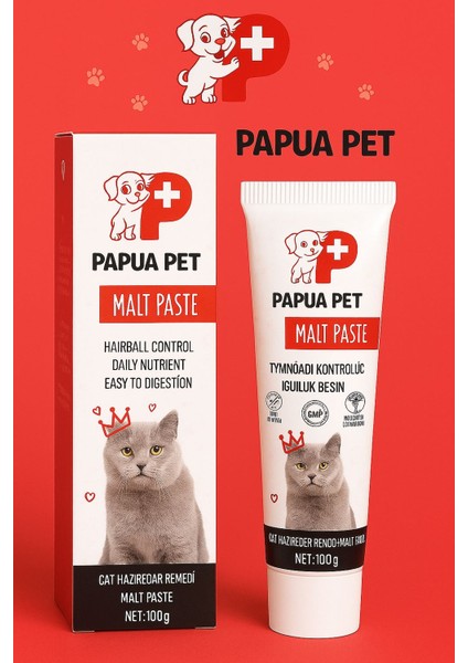 Malt Paste Tüy Yumağı Kontrölü Kolay Sindirim
