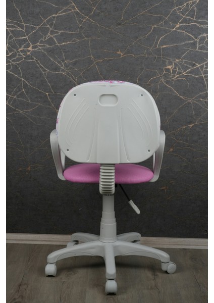 Çocuk Odası Sandalyesi Ders Çalışma Ofis Koltuğu Öğrenci Sandalye Beyaz Tekerli Yükseklik Ayarlı modelleri