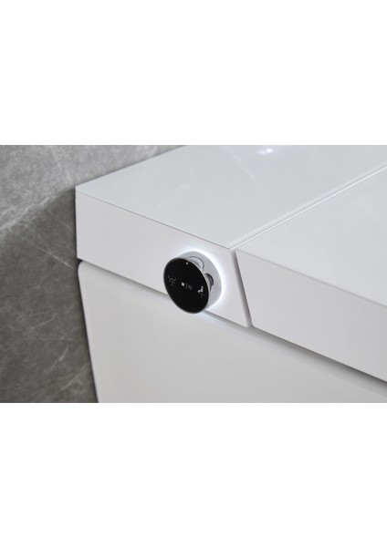 Akıllı,elektronik Klozet Takımı - Uzaktan Kumandalı Otomatik Taharet - Isıtıcılı Kapak - Farklı Temizlik Modları – Akıllı Gömme Rezervuar Dahil indirimleri