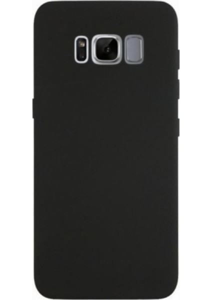 Samsung Galaxy S8 Rubber Kılıf Siyah