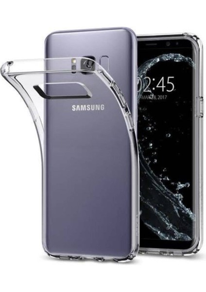Samsung Galaxy S8 Rubber Kılıf Şeffaf