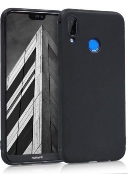 Huawei P20 Lite Rubber Kılıf Siyah