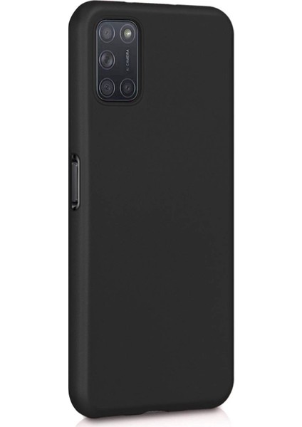 Oppo A92 Rubber Kılıf Siyah
