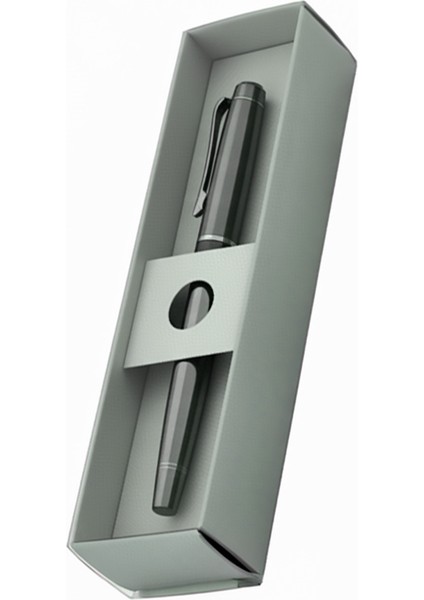 Kişiye Özel Isim Baskılı Füme Tükenmez Kalem Prestij Lüx Kutulu Roller Kalem Imza Kalemi fırsatları