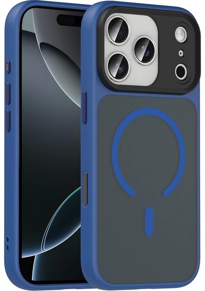 Apple Iphone 17 Pro Max Kılıf Mat Arka Yüzey Wireless Şarj Özellikli Flet Magsafe Kapak fiyatları