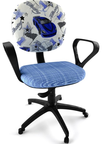 Çocuk Odası Ders Çalışma Ofis Koltuğu Amortisörlü Tekerlekli Faaliyet Sekreter Bilgisayar Sandalyesi