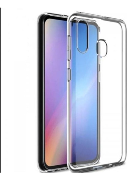 Samsung Galaxy A20 (A205F) Rubber Kılıf Şeffaf
