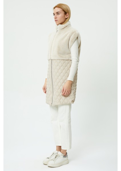 Veger Özel Üretim Peluş Kapitone Yelek modelleri