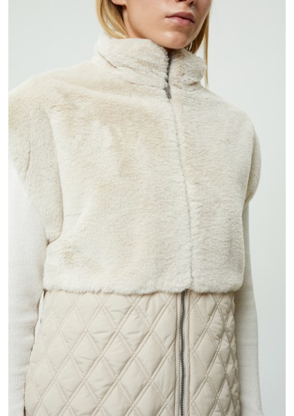 Veger Özel Üretim Peluş Kapitone Yelek indirimleri