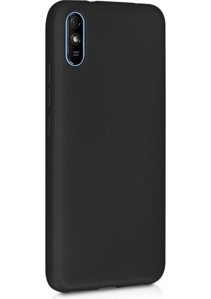 Xiaomi Redmi 9A Rubber Kılıf Siyah