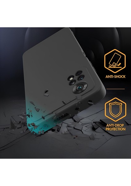Xiaomi Poco X4 Pro 5g Rubber Kılıf Siyah modelleri