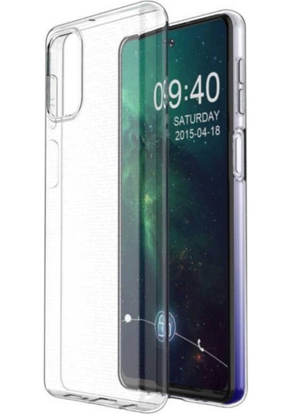 Samsung Galaxy M31S Rubber Kılıf Şeffaf