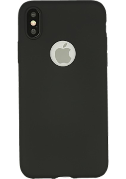 Apple iPhone x Rubber Kılıf Siyah