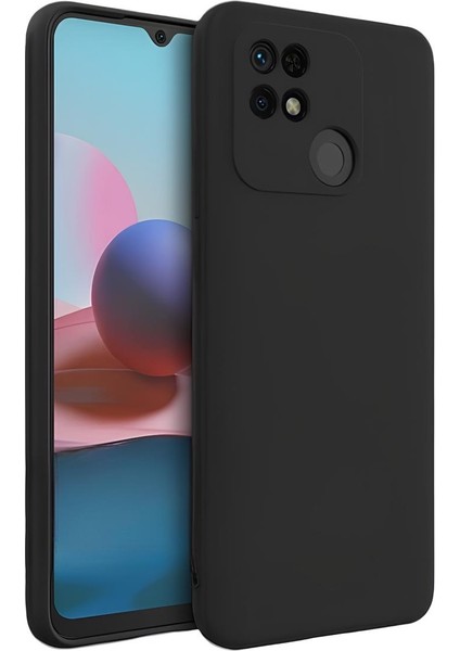 Xiaomi Redmi 10C Rubber Kılıf Siyah