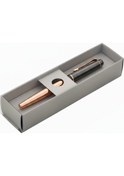 Kişiye Özel Isim Baskılı Rose Gold Tükenmez Kalem Prestij Lüx Kutulu Roller Kalem Imza Kalemi modelleri