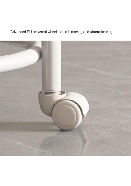 Ofis Büro Koltuk Tekerleği 5 Adet Sekmanlı Teker Açık Gri Çalışma Koltuğu Yedek Parça fırsatları