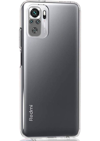 Xiaomi Redmi Note 10S Rubber Kılıf Şeffaf