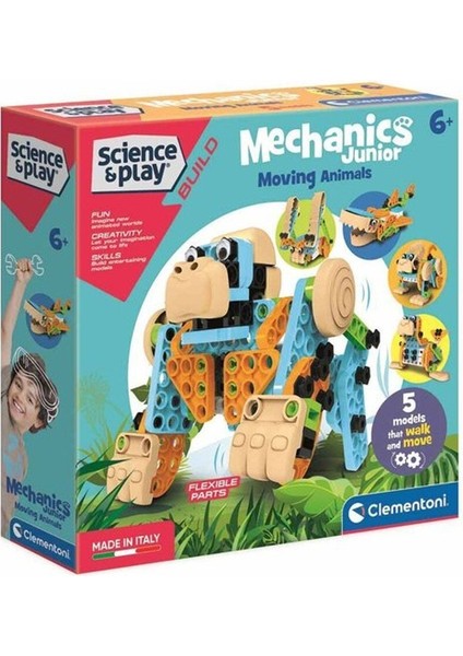 75060TR Mechanics Junior - Hareketli Hayvanlar +6 Yaş