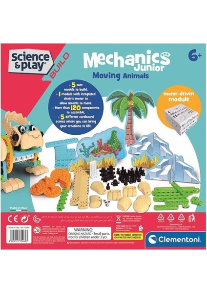 75060TR Mechanics Junior - Hareketli Hayvanlar +6 Yaş fiyatları