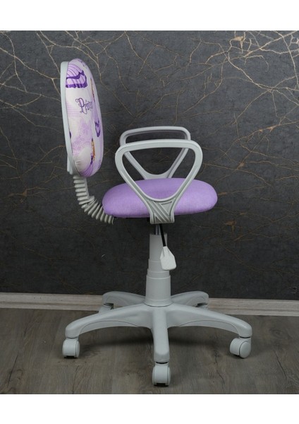 Çocuk Odası Ders Çalışma Ofis Koltuğu Öğrenci Sandalyesi Araba Prenses Tekerli Yükseklik Ayarı fırsatları