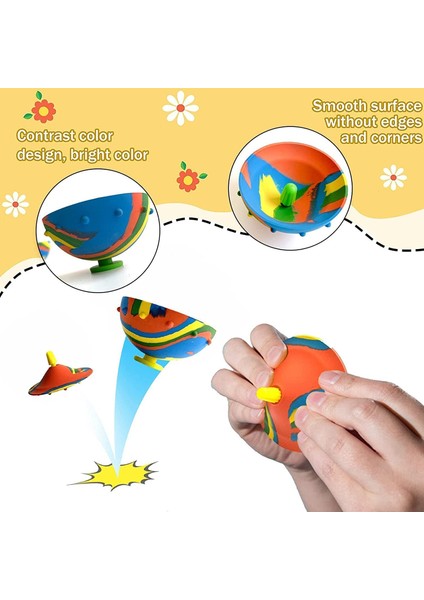 2 Adet Çocuklar Için Renkli Zıplayan Hiphop Oyuncak | Eğlenceli Pop-Up Zıplayan Top fırsatları