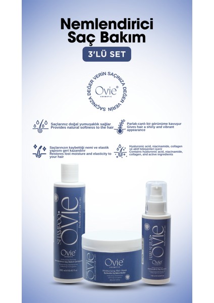 Nemlendirici Saç Bakım Seti