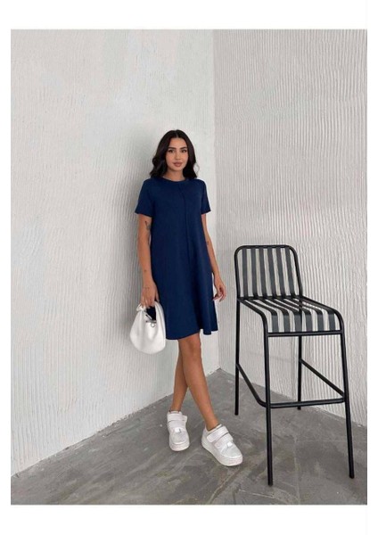 Çimalı Mini Modal Elbise modelleri