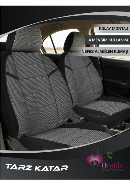 Ford Mondeo 2008-2014 Model Koltuk Kılıfı Ön Arka Tam Set Sirius Kırmızı Serisi fiyatları