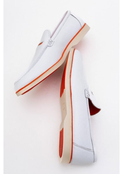 Erkek Loafer Iç Dış Deri Ayakkabı