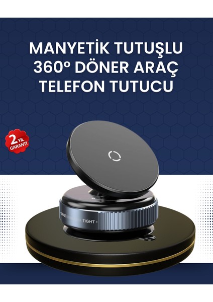 16 Mıknatıslı Araç Telefon Tutucu Kaymaz ve Güvenli